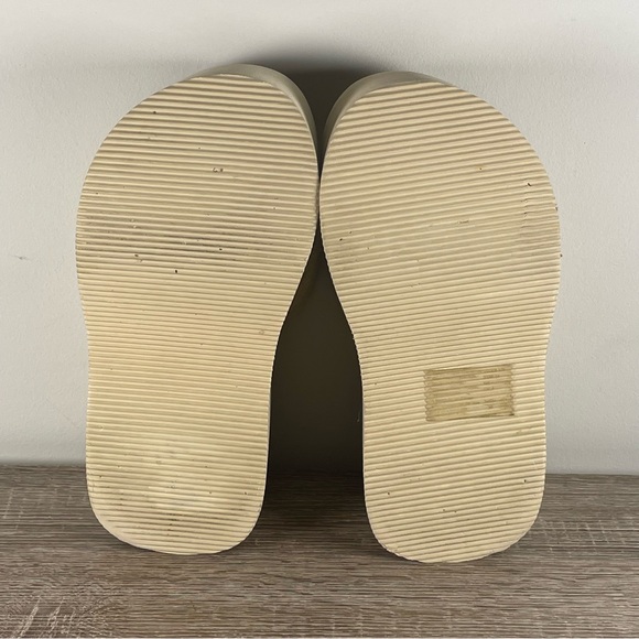 Y2K Lower East Side Platform Flip Flop Wedge Thong Sandals - Size 6.5 - Picture 5 of 5